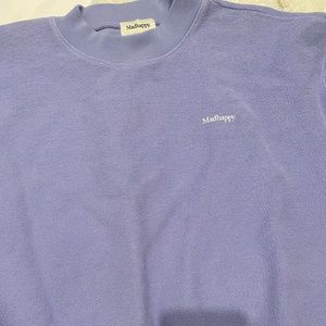 Madhappy CROP CREWNECK - POWDER